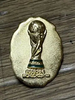 2002 FIFAワールドカップ トロフィーピンバッジ