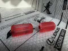 北米 トヨタ レクサス 純正品 赤 カーテシランプ 2個 EU仕様 US仕様 ①のサムネイル
