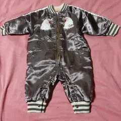 SPUNKY KIDS横須賀スカジャン カバーオール刺繍