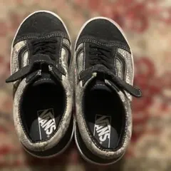 完売廃盤品VANSOLDSKOOL19cm蛇柄flake independent