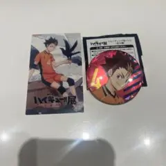 ハイキュー!! ゴミ捨て場の決戦展 缶バッチ 入場特典 西谷夕