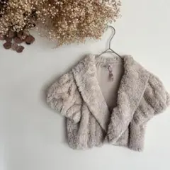 【美品✨クリーニング済】SCOT CLUB 上品フェイクファーボレロ 9号⭐️