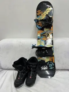 ！K2 Mini Turbo スノーボード　110cm キッズ用　セット