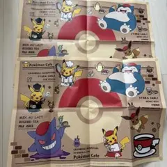 ポケモンカフェ ランチョンマット 2枚セットのサムネイル