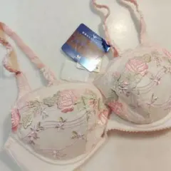 ワコールWacoal　シャキッとブラ　B75　脇高　ワイヤーあり