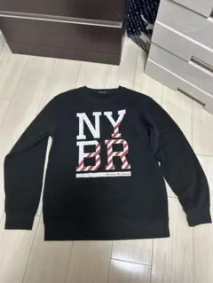 PRIMAL POINT NYER起毛スウェット L ブラック