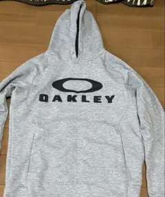 Oakley フード付きパーカー Medium グレー　90s アメリカ製