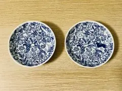 【未使用品】三越オリジナル 波佐見焼 小皿 三越オリジナル メッシュバック付きのサムネイル