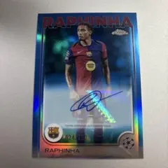 /150 Raphinha FC Barcelona オートグラフカード
