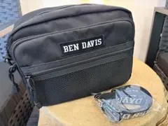 【美品】BEN DAVIS ショルダーバッグ　黒のサムネイル