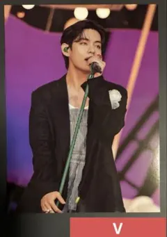 BTS MOS Blu-ray ポストカード　V テテ