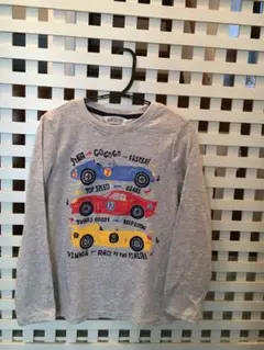 美品 H&M tシャツ キッズ　130 グレー　長袖　未使用