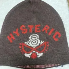 ヒスミニ　HYSTERIC MINI 茶色ニット帽 L