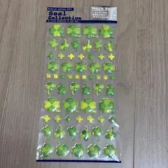 平成レトロ　クローバー　ぷっくりシール　ぷくぷくシール　当時物　シール帳
