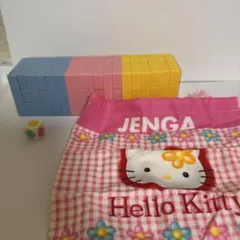 【希少・平成レトロ】ハローキティ ジェンガジュニア タカラトミー 巾着付き