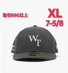 WTAPS NEWERA 59FIFTY CAP CHARCOAL XLサイズのサムネイル