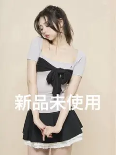 即日発送 アンドマリー Nancy ribbon tops andmary