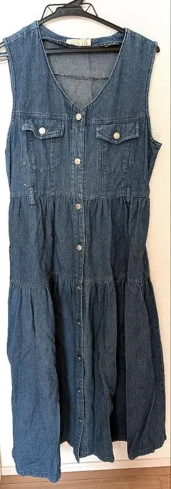 デニムワンピース