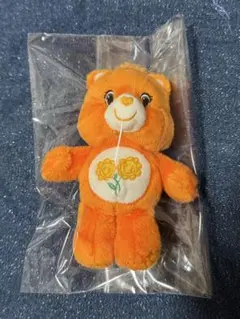 ケアベア フレンドベア　オレンジ　キーホルダー
