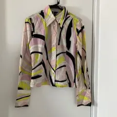 EMILIO PUCCI エミリオプッチ　総柄シャツブラウスのサムネイル
