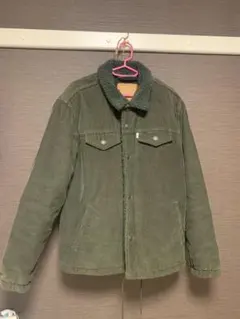 Levi's コーデュロイジャケット Mサイズ オリーブグリーン