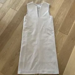 green label relaxing ベージュ　ワンピースのサムネイル
