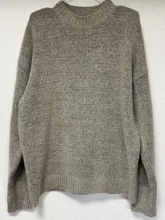 FOLLOWIN. グレー タートルネックセーター