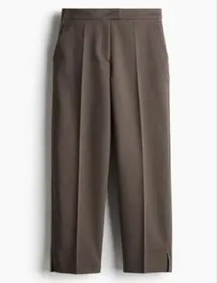 テーラードシガレットパンツ ブラウン