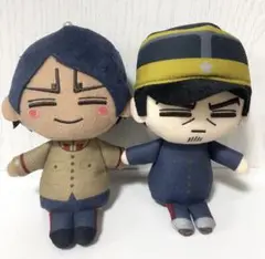 月島軍曹　鯉登少尉　おてのり　モアプラスぬいぐるみ　ゴールデンカムイ