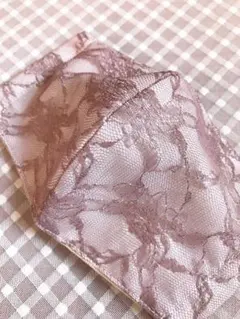 96 ラッセルレース♡ピンクベージュ　女性小さめサイズ