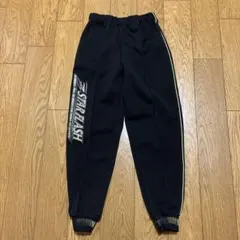 STAR FLASH 黒×ゴールド系　ロングパンツ　ジャージ　長ズボン