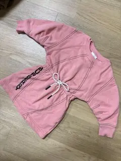 BURBERRY ピンク 長袖ワンピース