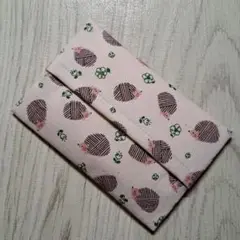 ポケットティッシュケース　☆2234　ハリネズミ柄