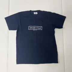 KINASHI CYCLE Tシャツ ネイビー M
