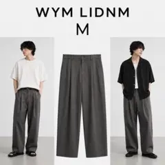 WYM LIDNM きれいめ/モード ルーズトラウザー Mのサムネイル
