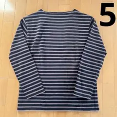 SAINT JAMES ウェッソン　ブラック×グレー　サイズ5