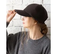 新品 フェルトキャップ 大きめ UVカット 防寒 小顔効果 秋冬