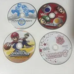 Wii マリオソフト 4本セット