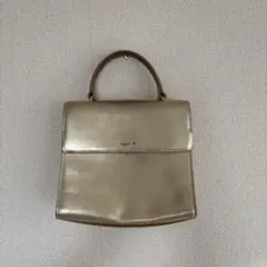 アニエスベー　ゴールドバッグ