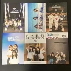 SARD UNDERGROUND ファンクラブ会報vol.1〜6 （フルセット） SARD UNDERGROUND ファンクラブ会報vol.1〜6 （フルセット