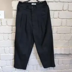 最終値下げ　remer リメール ワイドパンツ　ツータックスラックス