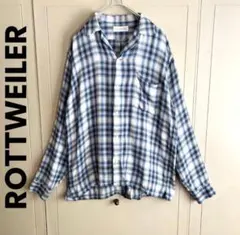 ROTTWEILER ロットワイラー オンブレチェック シャツのサムネイル