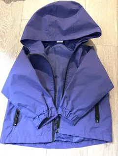 【値下げ！】dev!rock 紫色ジャケット 100cm フードあり