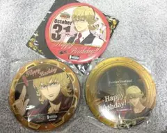 タイバニ　バーナビー誕生祭記念 缶バッジスタンド　3種