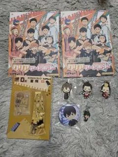ハイキュー!! グッズ まとめ売り クリアアートボード ストラップ