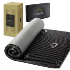 【美品】GOKUMIN 高反発シングルマットレス ブラック　5cm