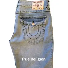 True Religion ライトブルーデニム　W34 L30　メンズ　新品