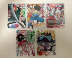 ワンピースカードゲーム ラウンドワン 5枚セット