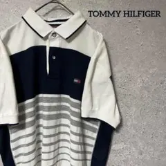 TOMMY HILFIGER トミーヒルフィガー スポーツ ポロシャツ L