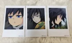 鬼滅の刃　柱カフェ　冨岡義勇　ランダムチェキ風ブロマイド